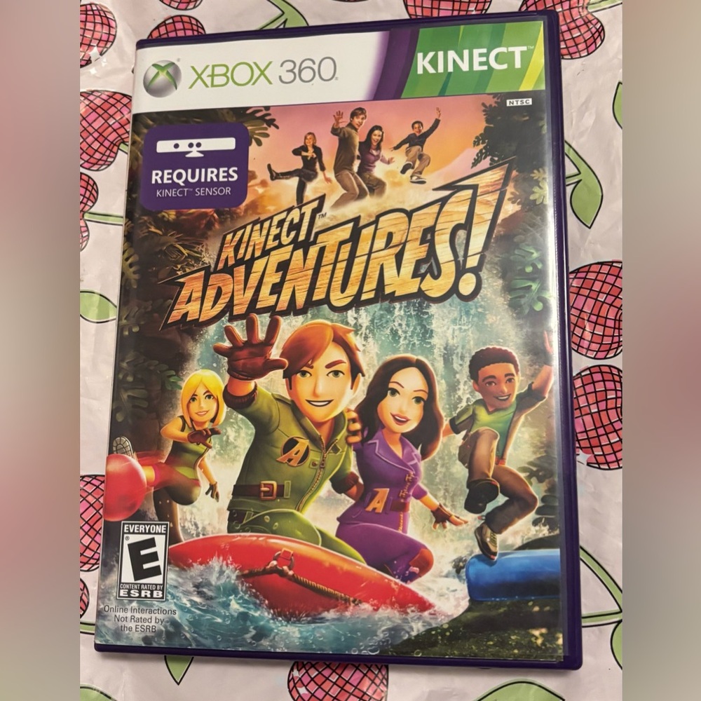 XBOX 360 Kinect Adventures Game